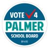 Campaign Buttons Vote For School Board